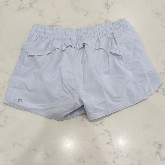 Athleta Girl size L (12) Mint Green and Sky Blue Athletic Shorts - Picture 9 of 9
